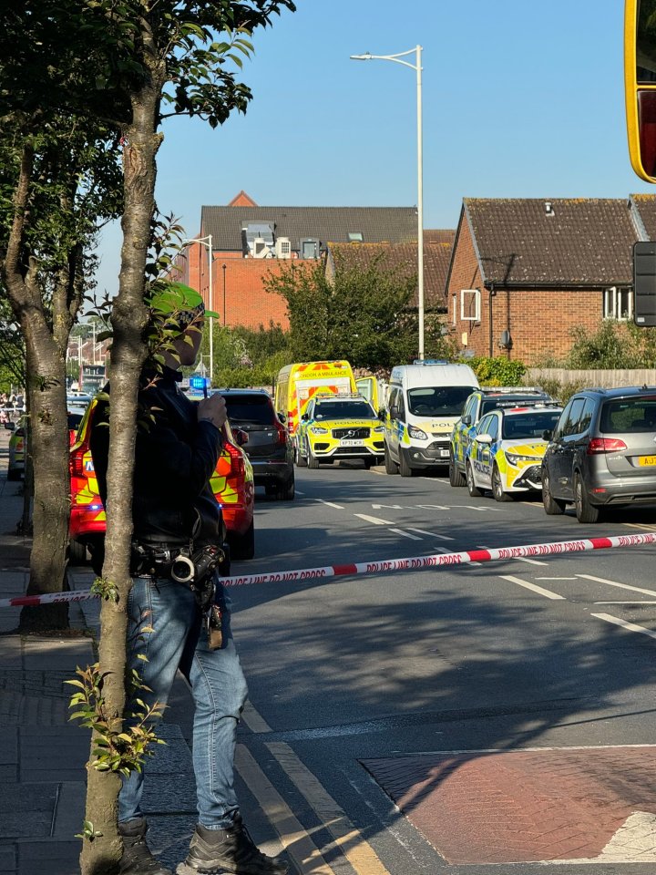 Hainault station has been locked down following the incident