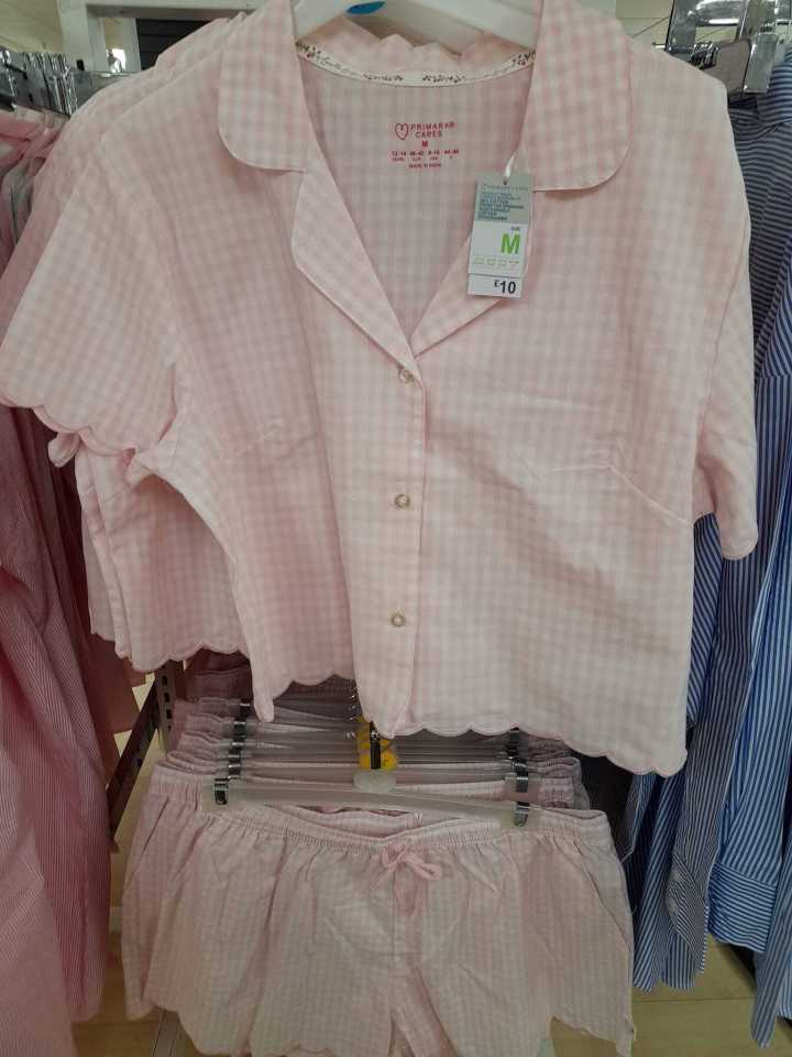 A shopper shared how they spotted Victoria's Secret dupe pyjamas in their local Primark