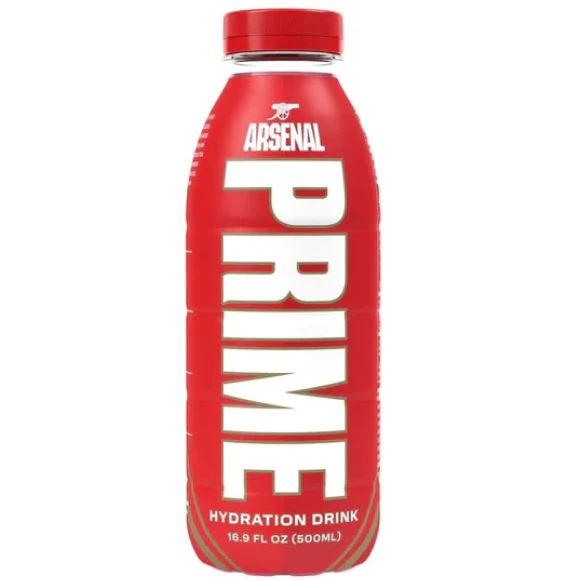 Prime's Arsenal drink has been flying off the shelves recently but many have been left laughing at the irony of the bottle