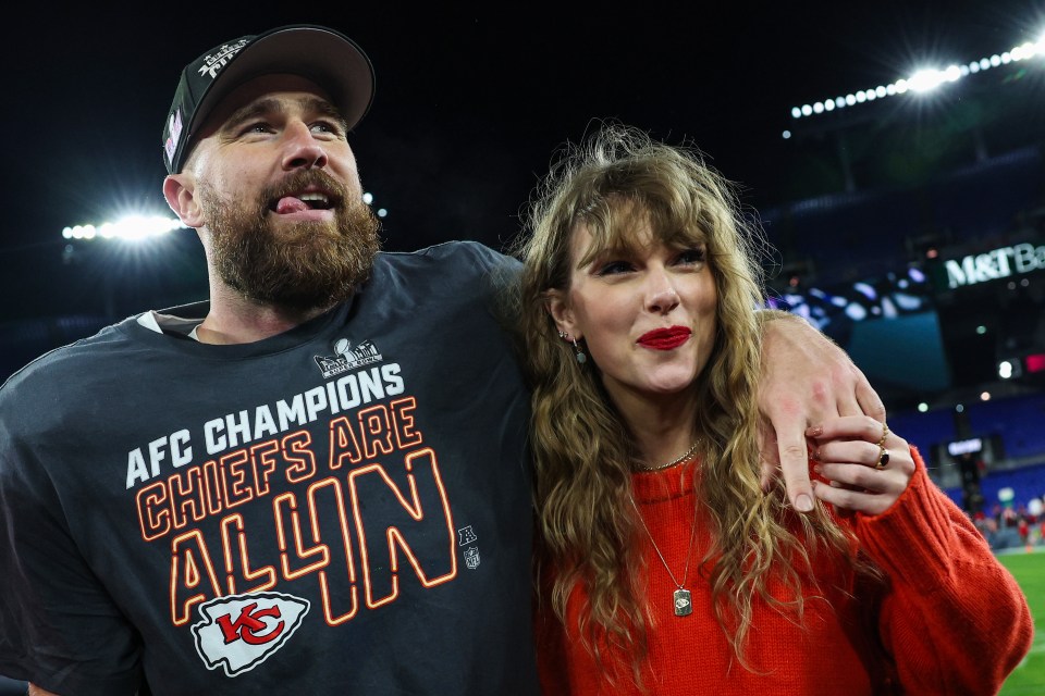 Taylor is seemingly still very happy with NFL player Travis Kelce according to one song on her album