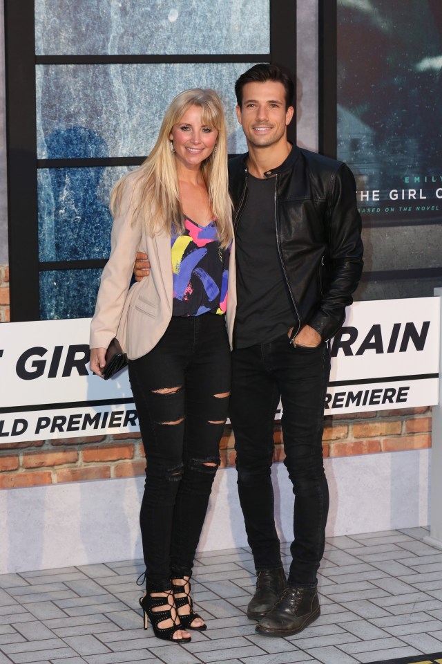 Carley with her partner Danny Mac