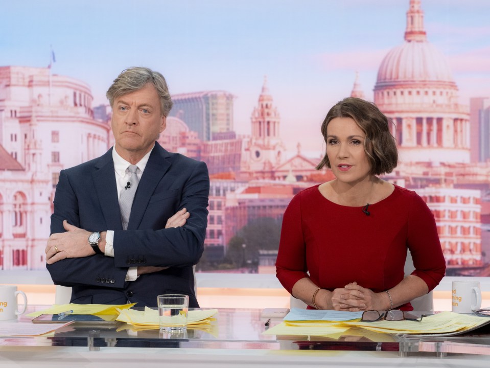 Richard Madeley has been on presenting duties with Susanna during Ed's three-week absence