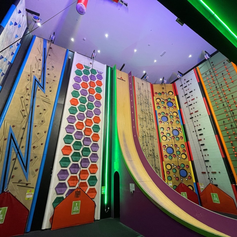 There's also a Clip N' Climb in the town centre, for anyone aged 4 and up