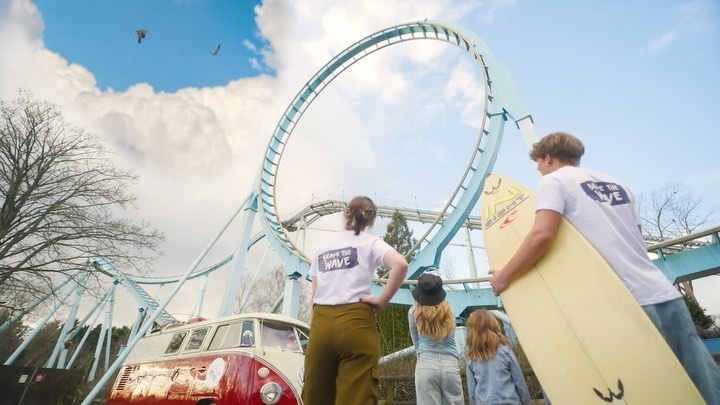 The new rollercoaster is suitable for children as well as adults