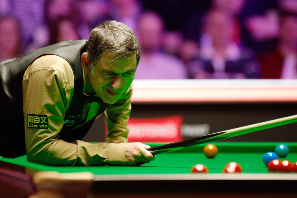 O'Sullivan suffered a frustrating day on the baize