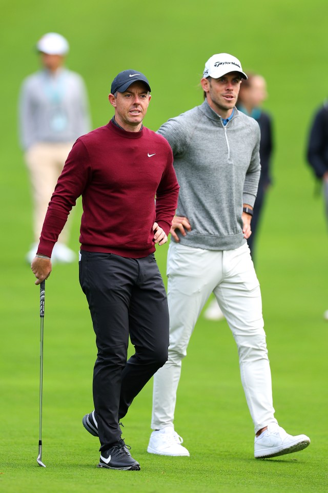 Rory McIlroy praised Gareth Bale's abilities on the golf course last year