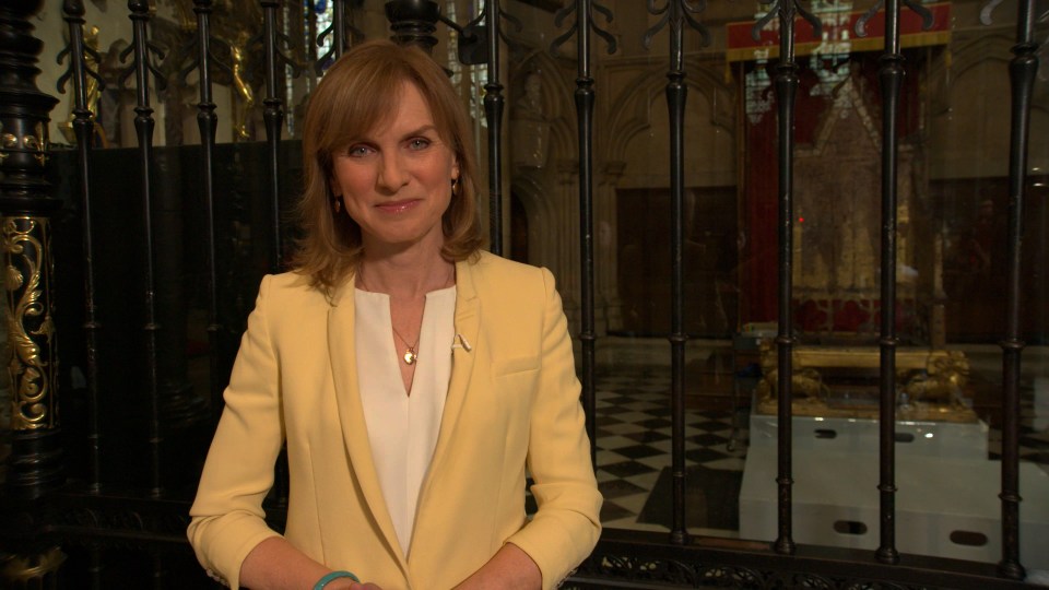 Fiona Bruce now hosts the beloved format