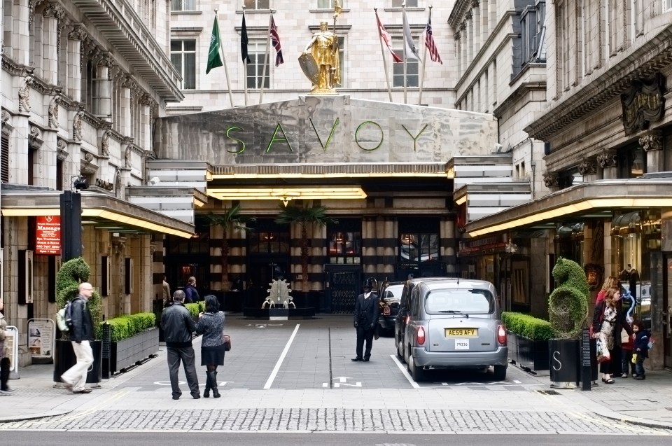 Taylor has been known to stay in the Royal Suite at central London hotel The Savoy