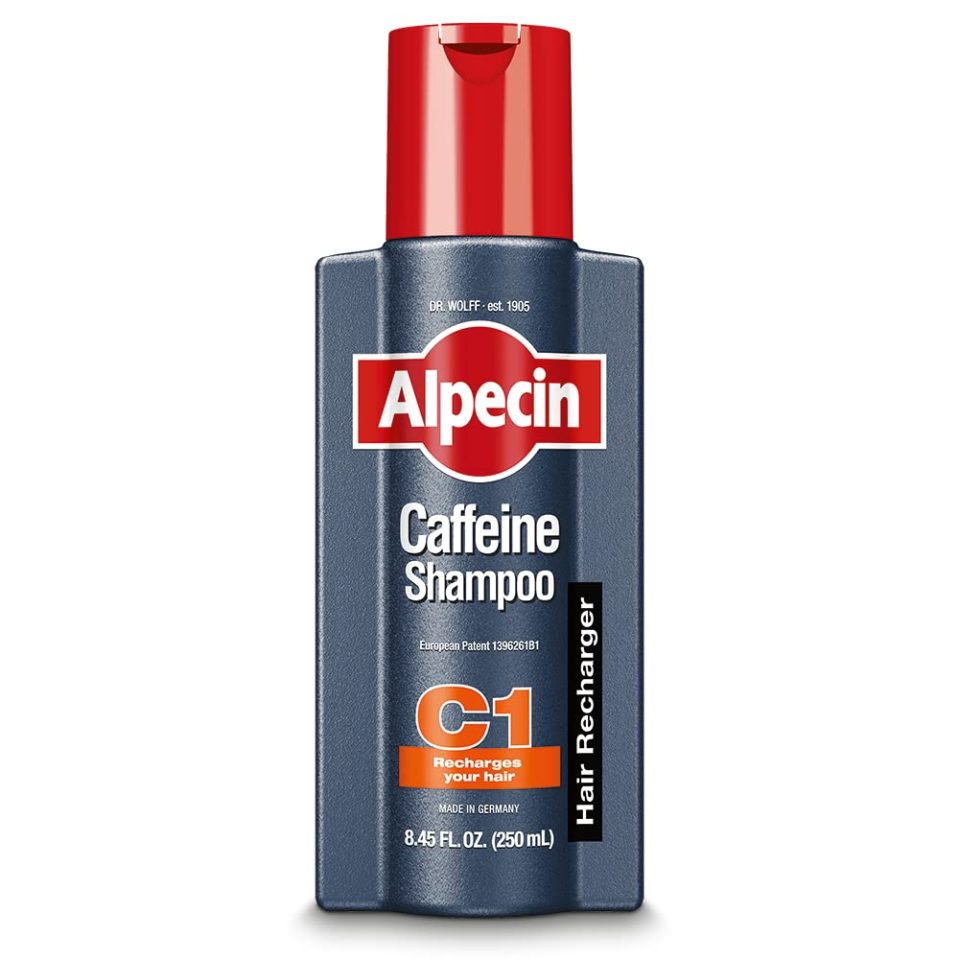 The Alpecin Caffeine Shampoo costs £6.49 in Boots