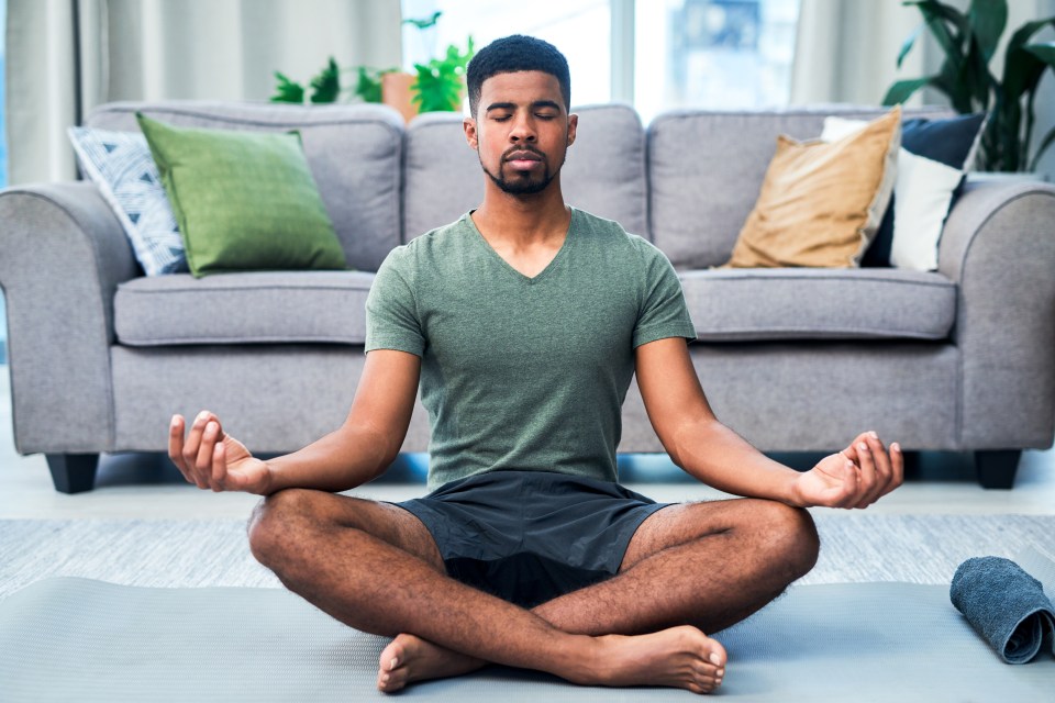 Meditation is another way to improve your mindset as you focus on improving your health