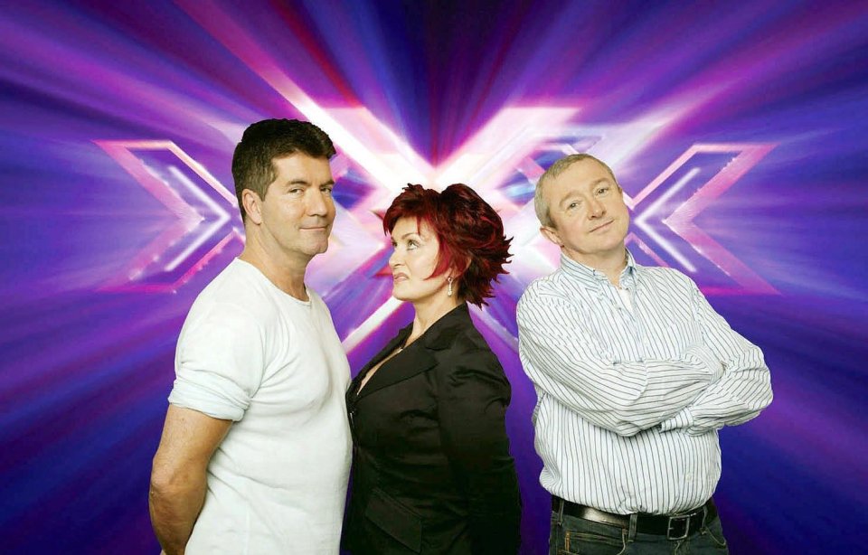 The trio were the original judges on the X Factor before their apparent fallout