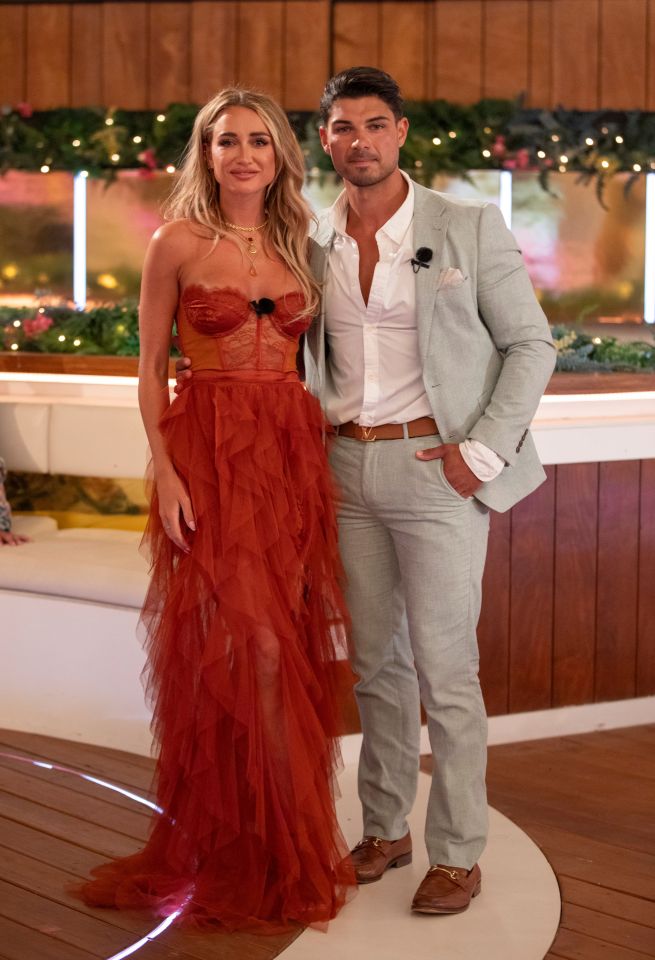 The former couple placed fifth on the show