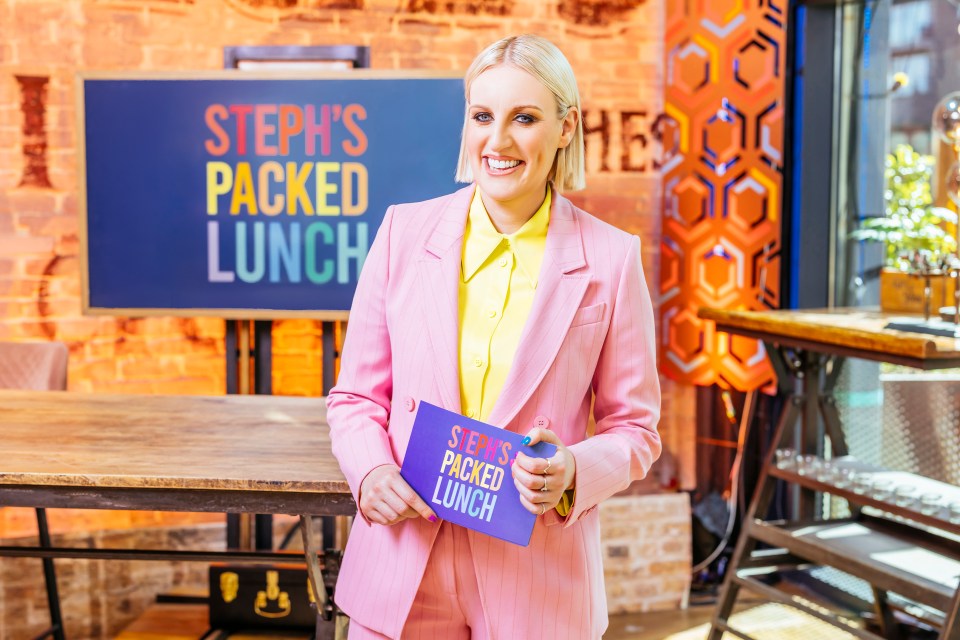 She is known for flagship Channel 4 show Steph's Packed Lunch