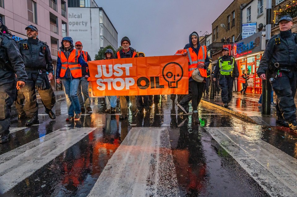 Starmer has encouraged Just Stop Oil protesters to block roads and motorways