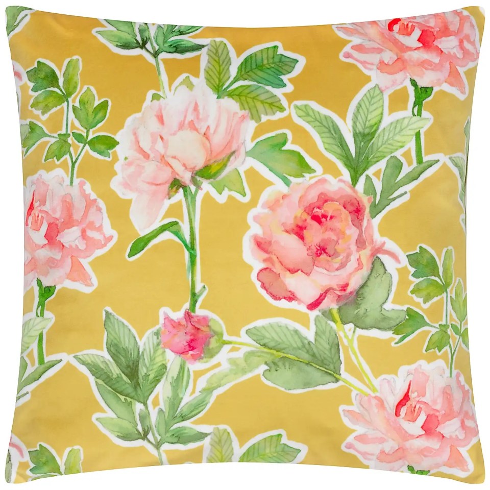 Save £3.60 on this floral cushion from Dunelm