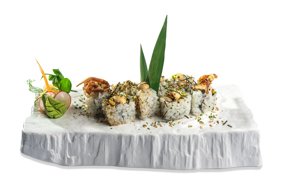 I was won over by the prawn tempura roll by top sushi chef Carlos Navarro