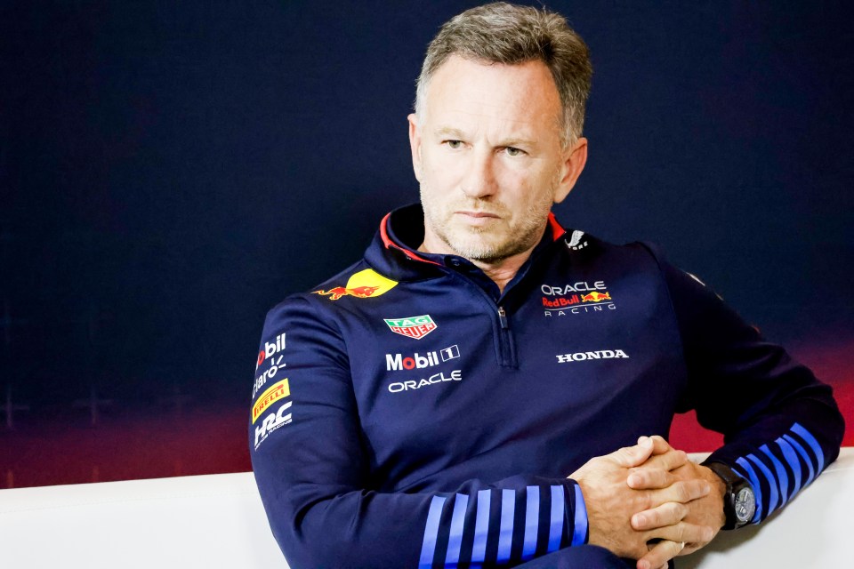 The woman at the centre of the Christian Horner sexting scandal has been quizzed