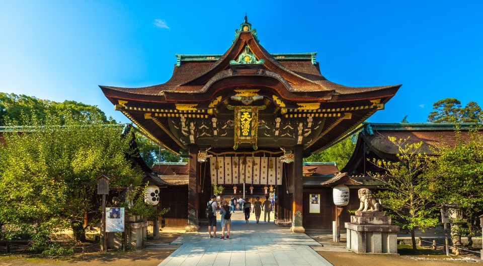 A beautiful Buddhist temple in Kyoto