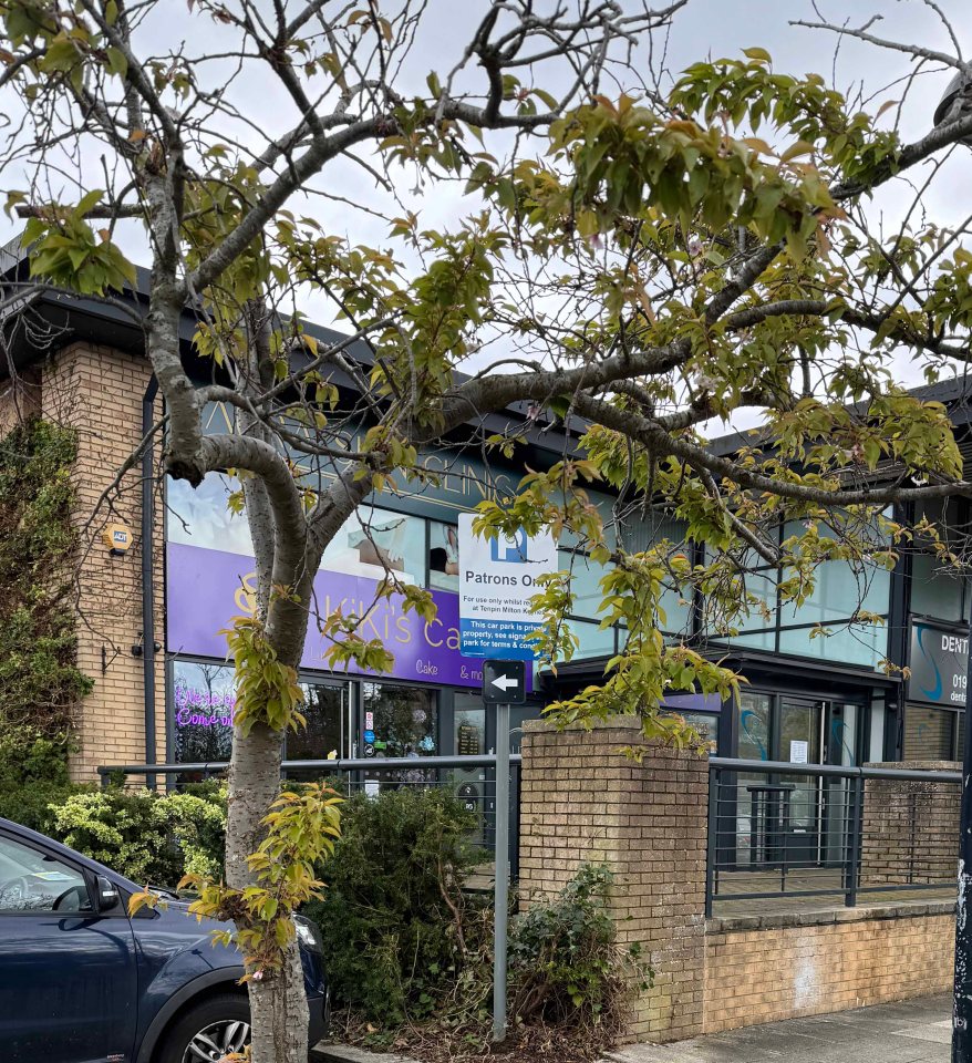 Tenpin car park's hidden parking sign has caused issues