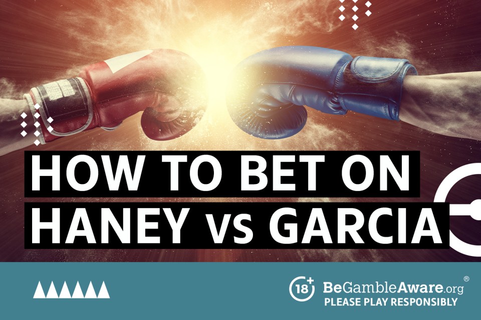 How to bet on Haney vs Garcia. 18+ BeGambleAware.org - Please play responsibly.