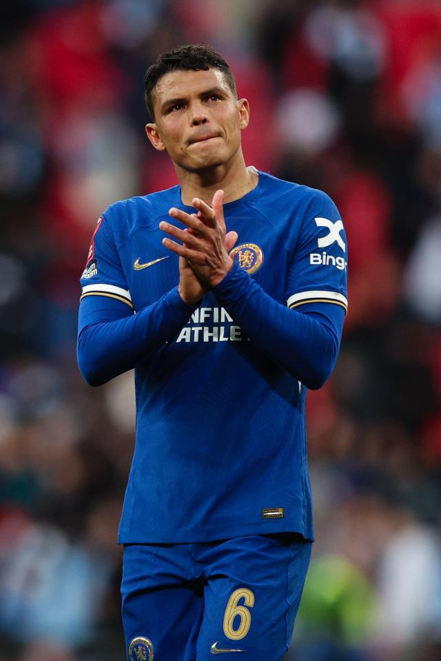 Thiago Silva is set to leave Chelsea