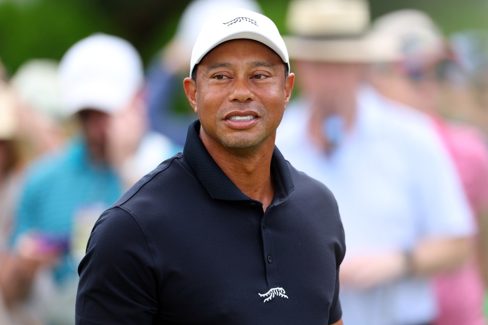 Woods, 48, is playing the Masters in Augusta