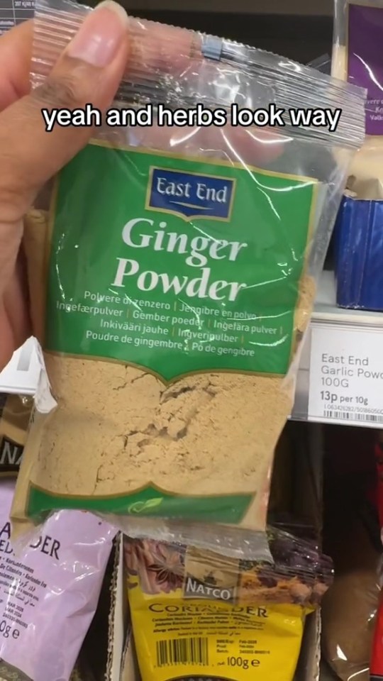 She advised it is much cheaper to buy seasoning in a bag