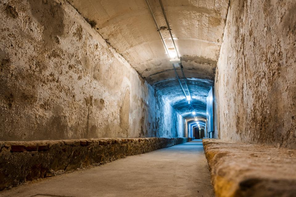 The city is home to a series of underground tunnels