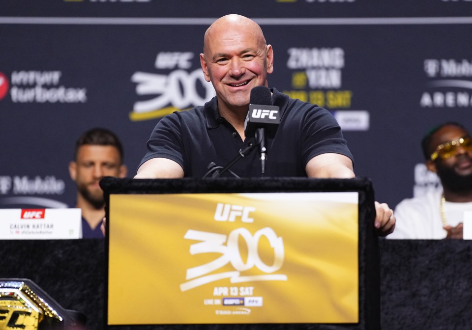 UFC bigwig Dana White has put some historic bonuses up for grabs for the mega-card