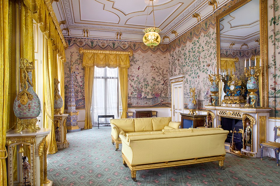 The Yellow Drawing Room in the East Wing will be open to the public