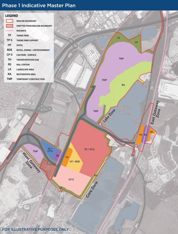 Universal Studios has published a new proposal online, including a map of the park