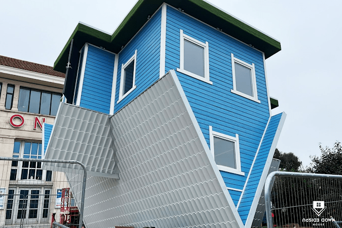 As well as your standard Pier amusement arcade, Bournemouth has an Upside Down House for taking fun photos with the family