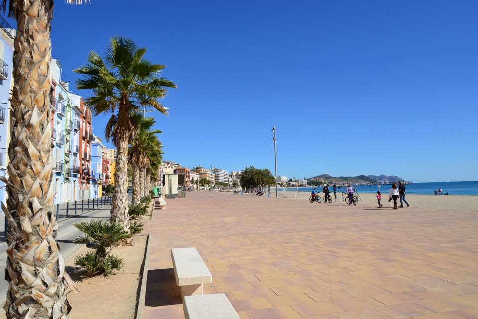 There are five Blue Flag beaches in Villajoyosa