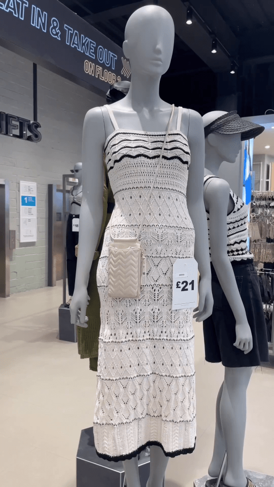 This knitted frock has been a hit with Primark shoppers