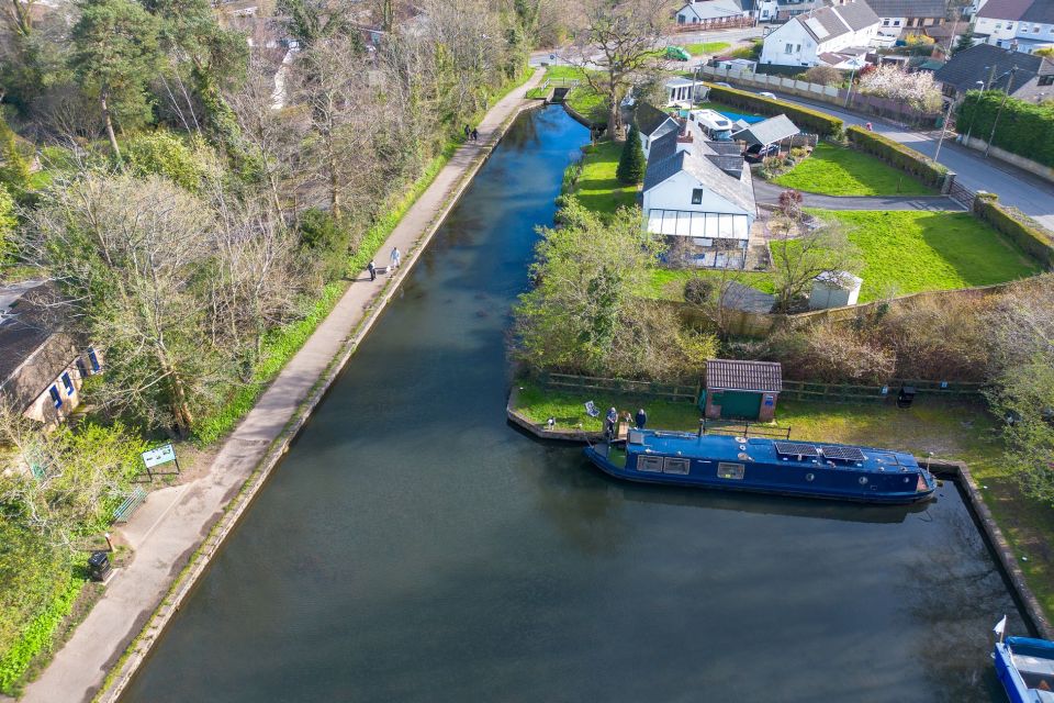 The Vaila is currently moored at up at the southern end of the Monmouthshire and Brecon canal in Cwmbran