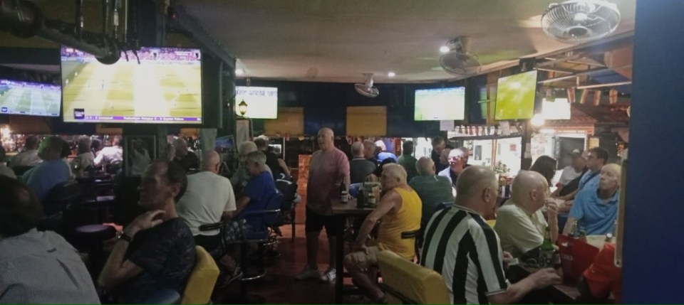 Punters enjoy live sports, cheap beer and affordable fry-ups at the Thai pub