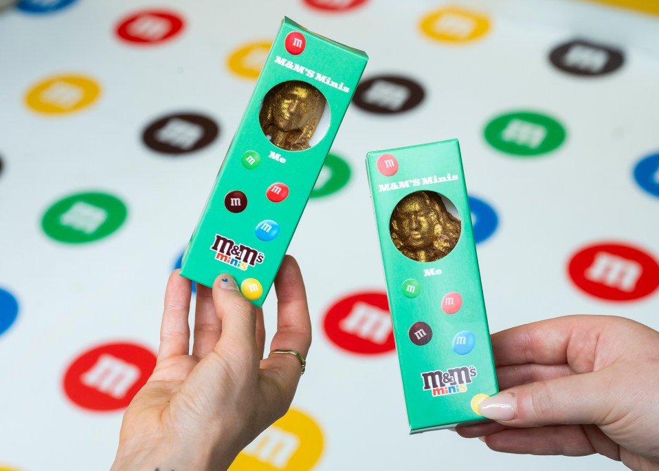 M&M’s superfans got to walk away with their faces moulded in Tiny Chocolate models at the recent UK launch of M&M’s minis