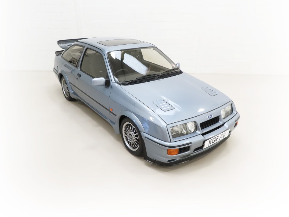 This Ford Cosworth RS500 has sold for a six-figure sum