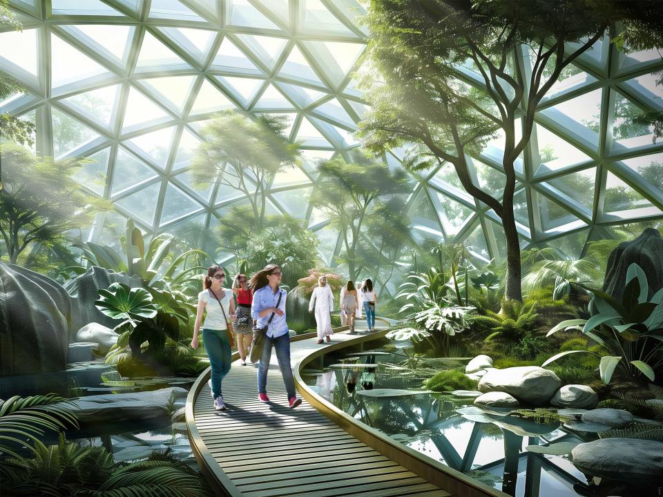 It would feature a botanic museum, a visitor's hub and a conservation centre