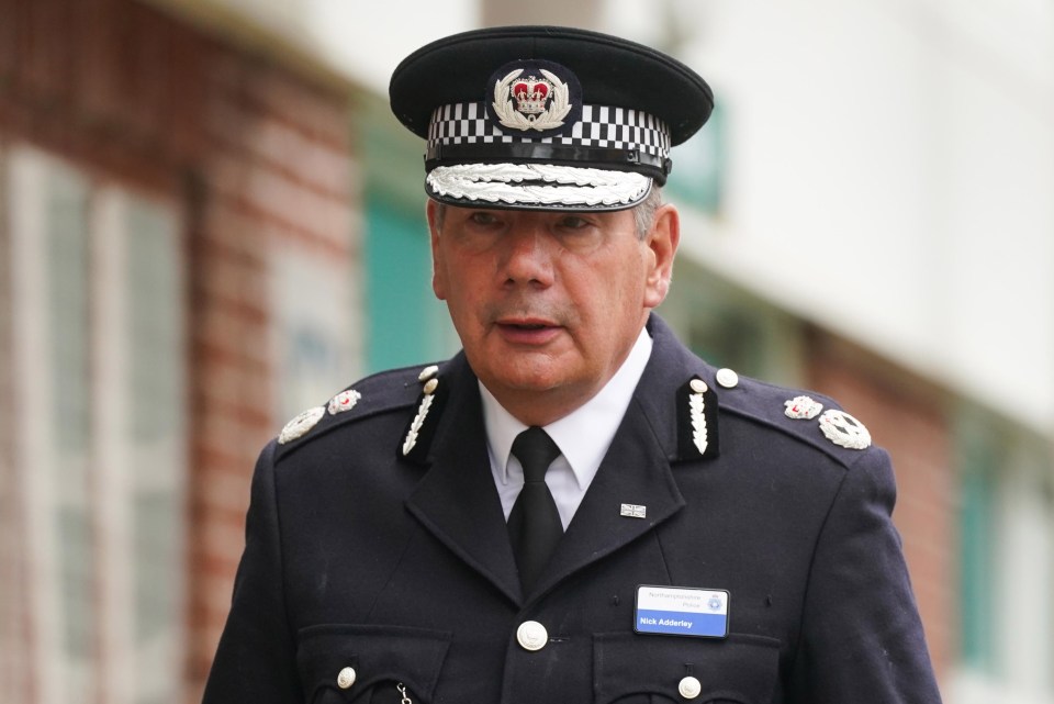 Chief Constable Nick Adderley is alleged to have falsely claimed he served in a Falklands War