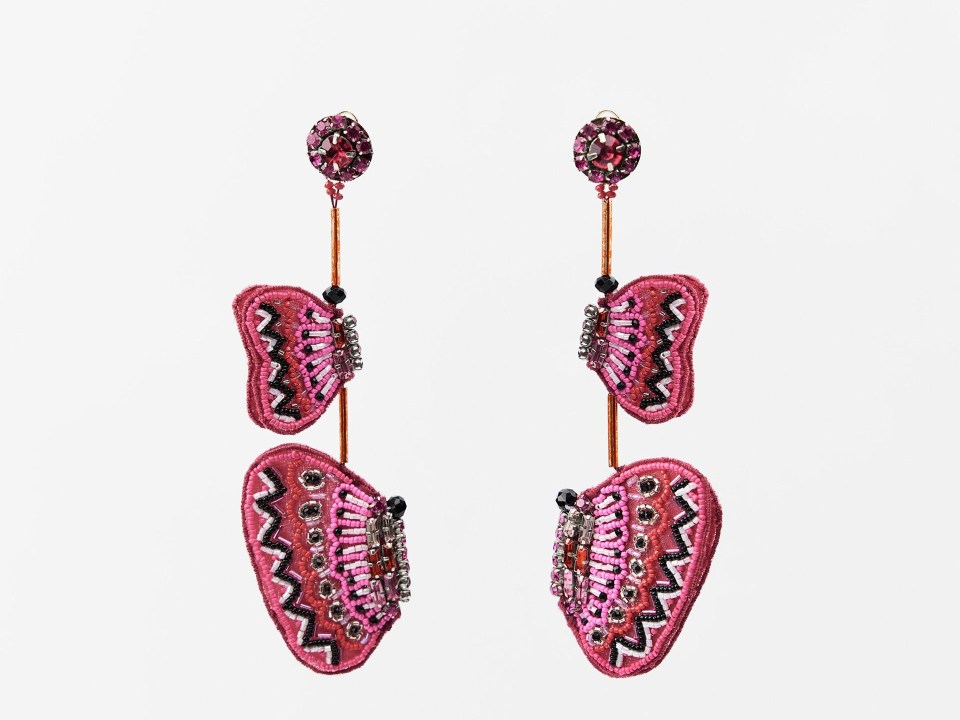 These shoulder-skimming butterfly earrings from Zara will make a statement