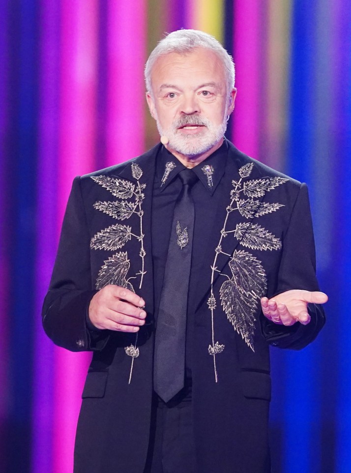 Host Graham Norton diplomatically described Eurovision as 'quite eventful'