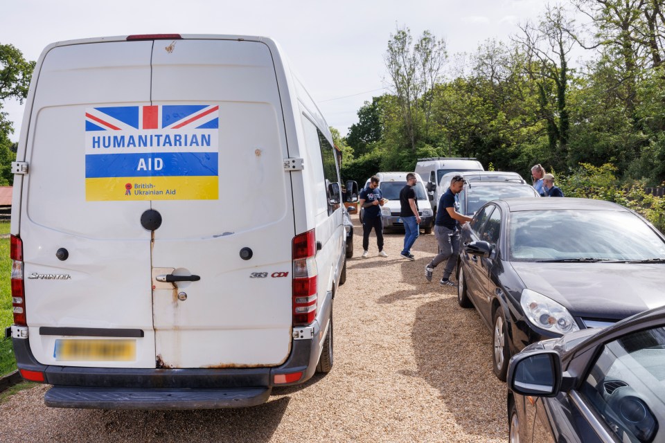 A convoy of vehicles donated through London’s ULEZ scrappage scheme arrived in Ukraine to take up support roles