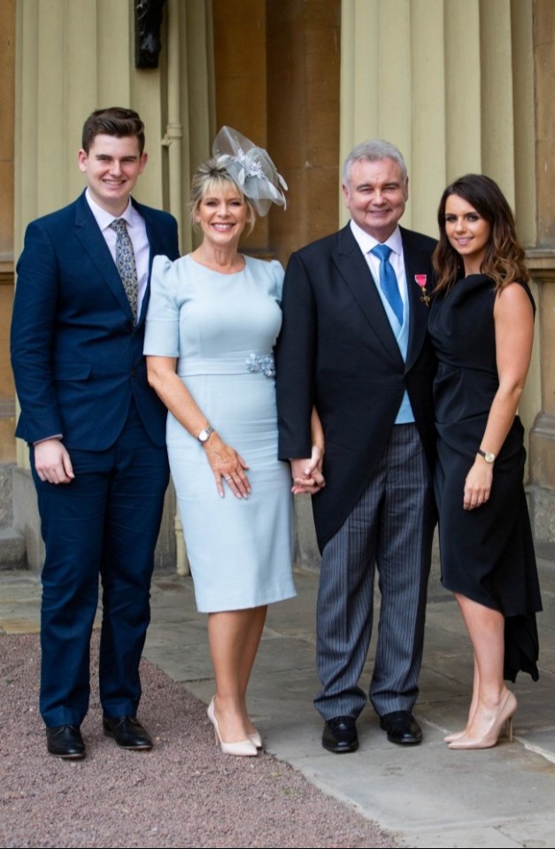 Eamonn and Ruth with their son Jack and Eamonn's daughter Rebecca