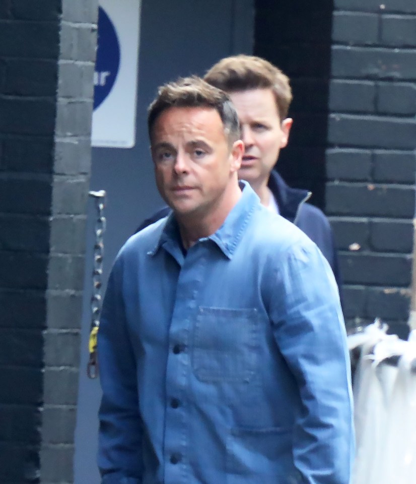 Ant McPartlin returned to work today after six days of paternity leave