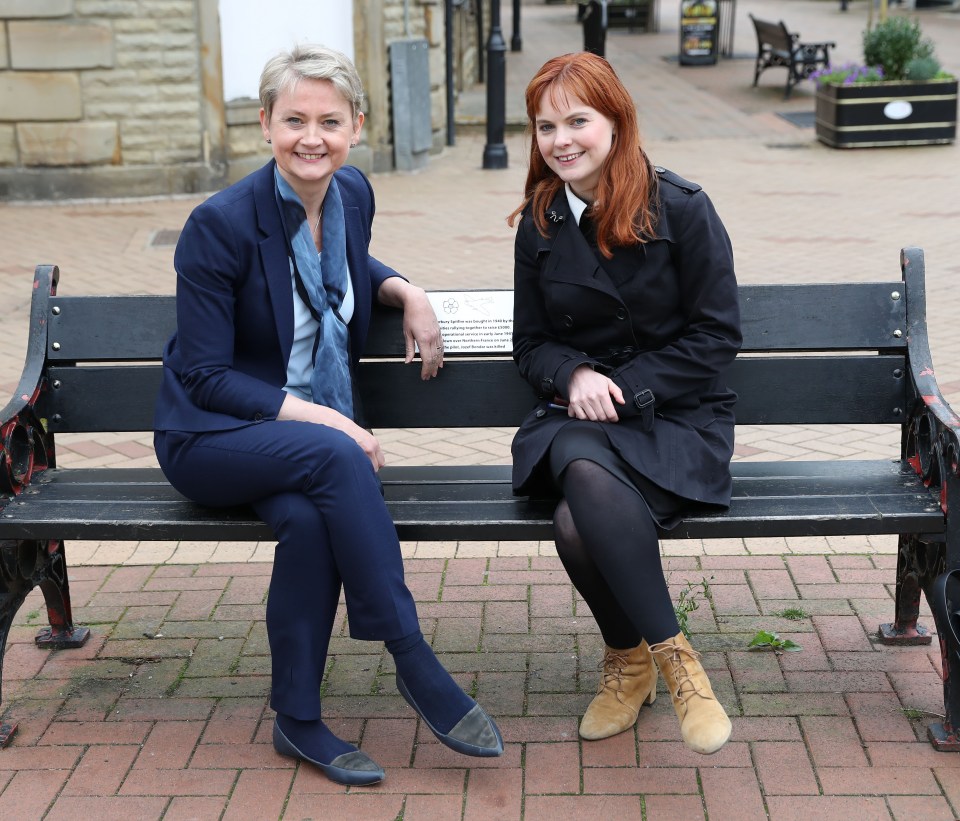 Yvette Cooper told all about her plans to get tough with people smuggling gangs on a walkabout in Wakefield