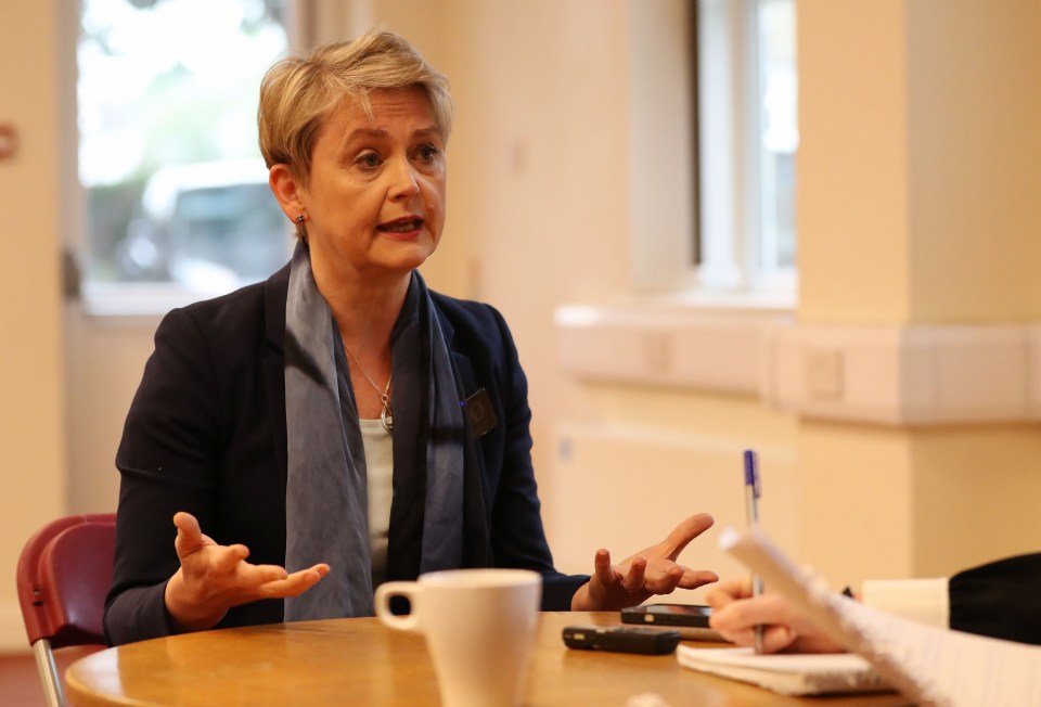 Yvette Cooper speaks to The Sun on Sunday's Political Editor Kate Ferguson