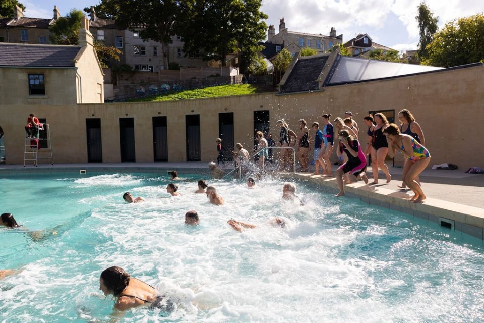 Following a 39-year closure, the lido reopened to the public last September