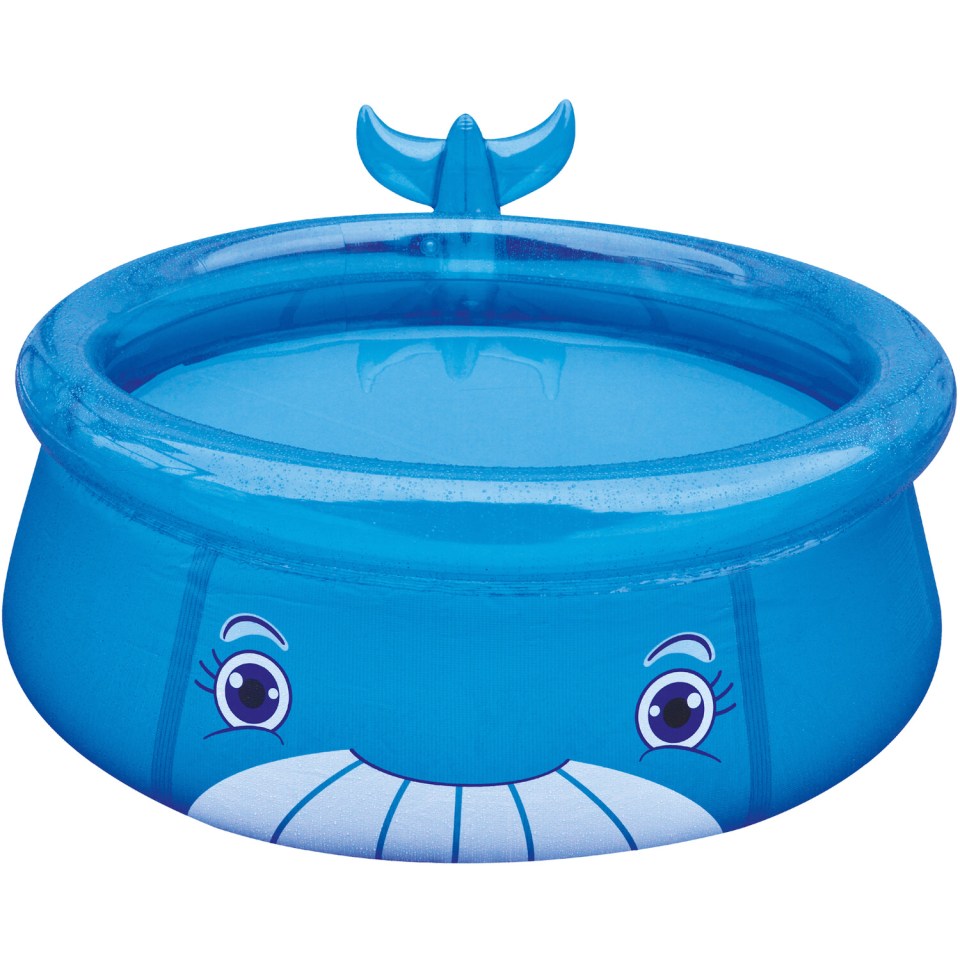 The Whale 3D spray paddling pool is now just £12.99