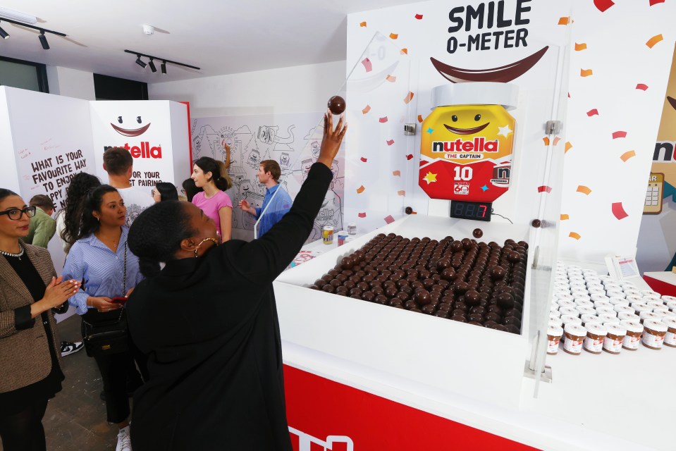 The research was commissioned by Nutella to mark the opening of its Smile Café